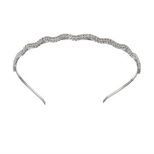 Vieste Simulated Crystal Wavy Headband New With Tags